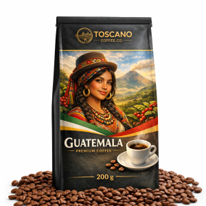 kavrulmuş guatemala kahve çekirdeği 200 gr.