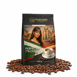 perfecto italliano espreeesso kavrulmuş kahve 200gr.